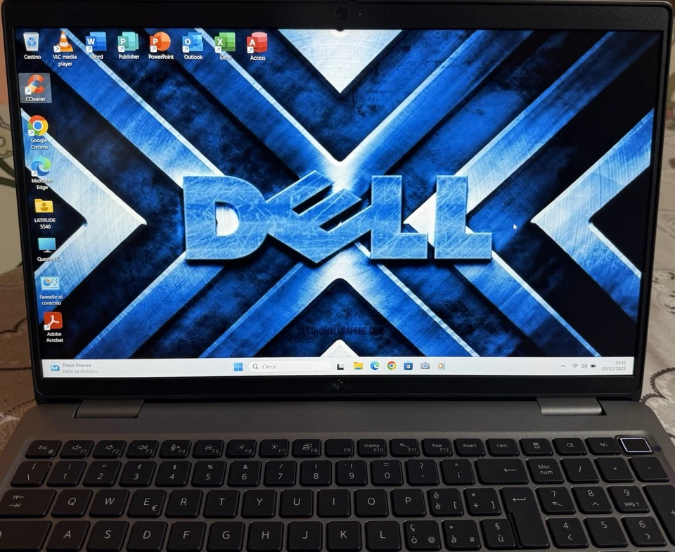 DELL LATITUDE 5540-15,6”FHD-INTEL CORE I5-1335U-SSD512GB-16GB RAM DDR4-GARANZIA - Immagine 3 di 4