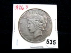 1926-s PEACE $1 Dollar Coin #1 90% Silver San Francisco Mint Looks VF+ Condition