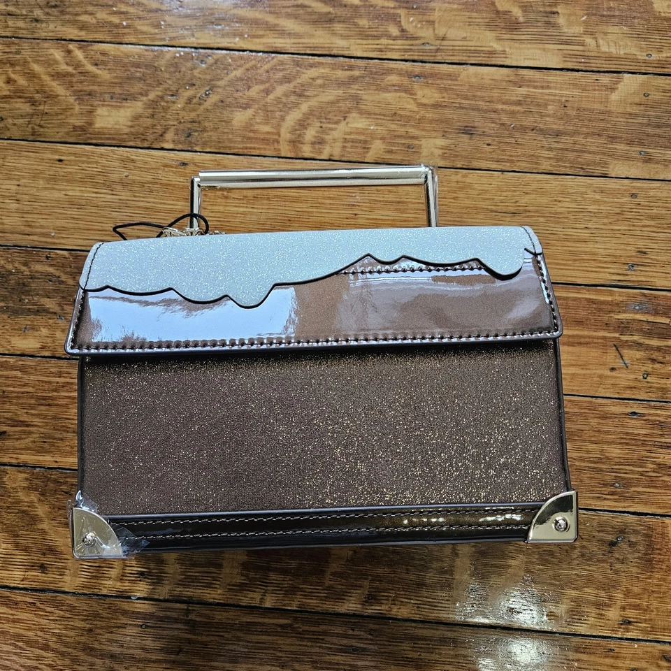 ALDO Christmas Gingerbread House Top Handle Crossbody NWT Novelty Rare Limited - Image 3 of 4