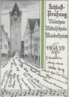 Lot from 23.04 card from Mindelheim 1939