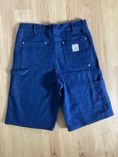 Carhartt jorts Navy jeans Carpenter Double Kn...