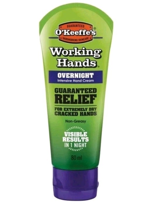 O'Keeffe's Working Hands Overnight Hand Cream 80ml Tube - Image 4
