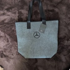 Mercedes-Benz tote bag gray
