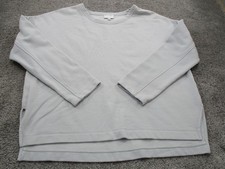 Witchery Sweatshirt/Jumper Large Pullover Long Sleeve Crew Neck Grey