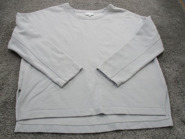 Witchery Sweatshirt/Jumper Large Pullover Long Sleeve Crew Neck Grey
