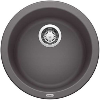 New Blanco 518911 Rondo 17-3-4 Dual Mount Single Basin Composite Kitchen Bar Sin