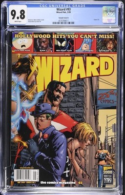 Wizard Magazine #93 CGC 9.8 1 Census America's Best Comics Variant B Cover