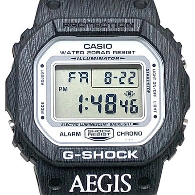 Used Casio G-Shock DW-5600BS Aegis Movie Collab Limited/450 Rare