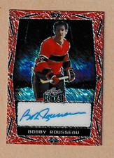 Bobby Rousseau signed 2024 Leaf cert card #BA-BR1 Montreal Canadiens 7/7 (Dec)
