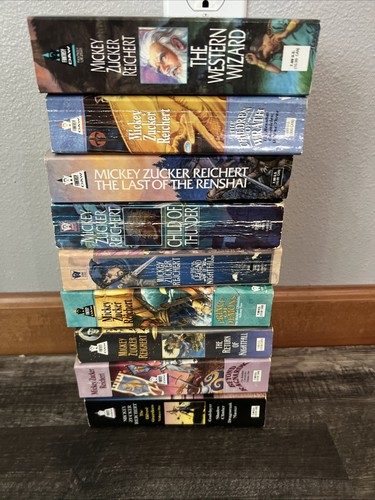 Lot of 9 MICKEY ZUCKER REICHERT Daw Fantasy Books Renshai SERIES Paperback - Picture 6 of 11
