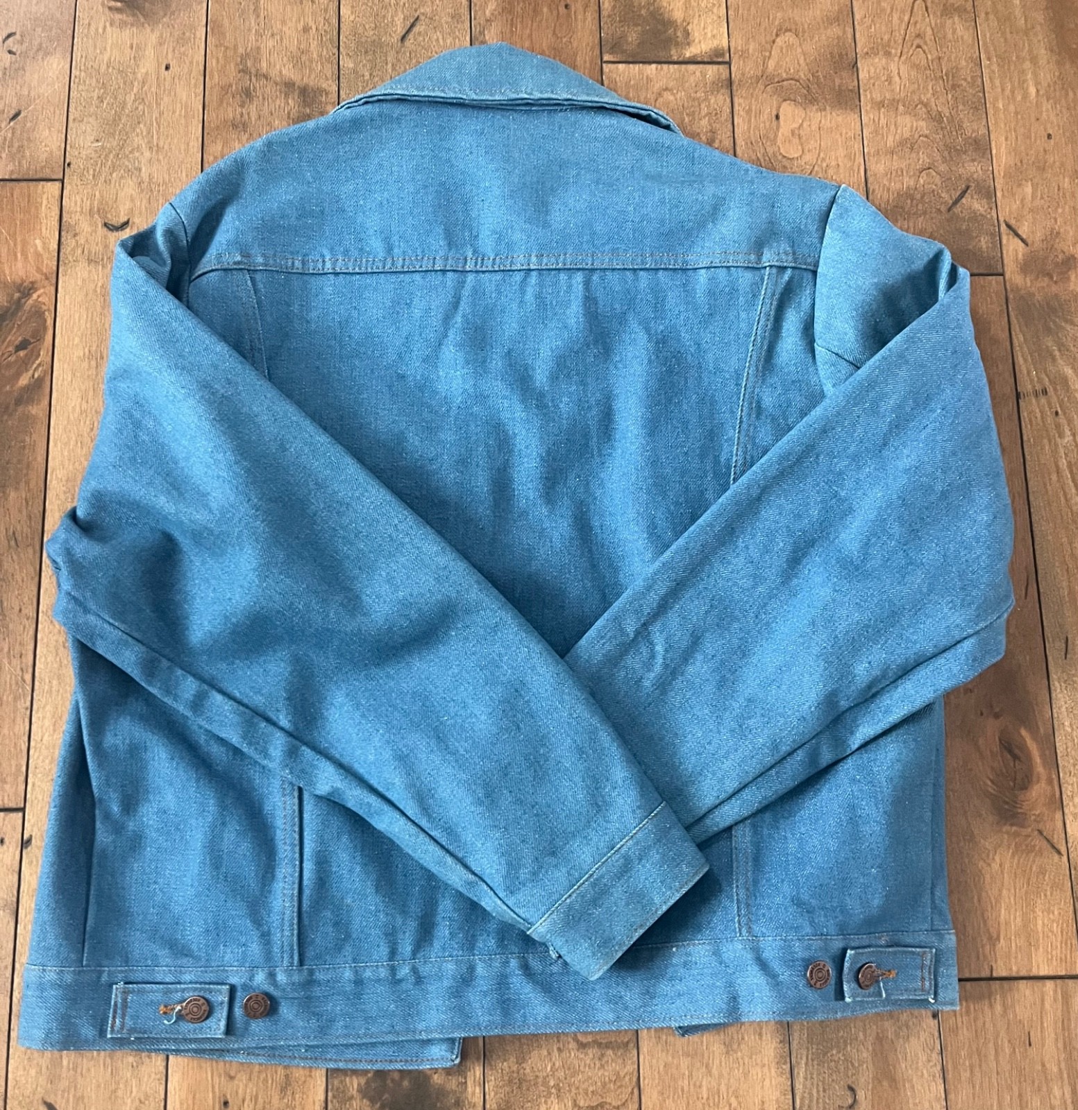 70s SEARS ROEBUCKS DENIM JACKET USA製 襤褸 This 1970s Roebuck