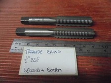 1/2" BSF second and bottom taps made by Triangle Brand