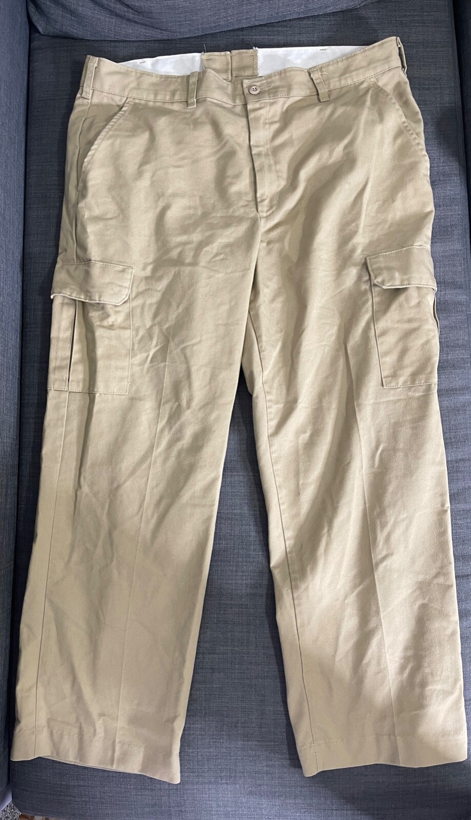 Red Kap Cargo Work Pants 38x30 Beige GUC eBay
