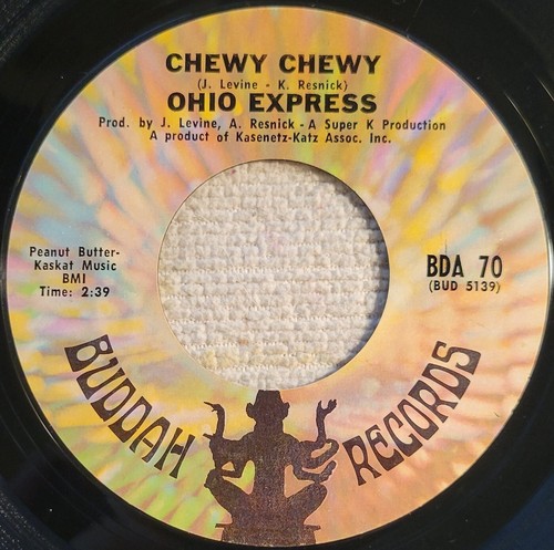 Ohio Express "Chewy Chewy / Firebird" VG+ - 第 1/3 張圖片