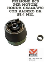 FRIZIONE BCS per 600/700 Con Motore honda GX240/270 E Albero Da 25,4 mm.592C1011