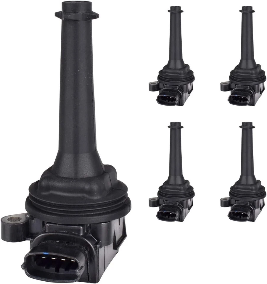 5x bobina de ignição e 5x vela de ignição NGK para Volvo C70 S60 V70 XC70 XC90 L5 L6 - Imagem 2 de 4