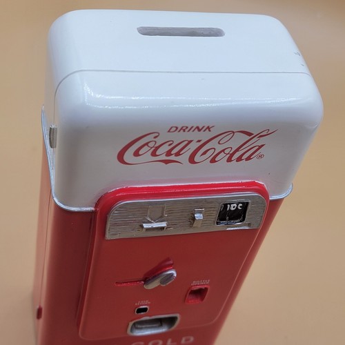 2004 Diecast 7" Coca-Cola Vending Machine Coin Bank - Picture 9 of 10