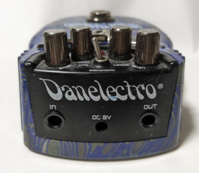 Danelectro Blue Paisley Pure Drive Overdrive/Distortion Effect