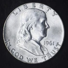 1961-P "HIGH GRADE" Franklin Half Dollar 50C - COINGIANTS -