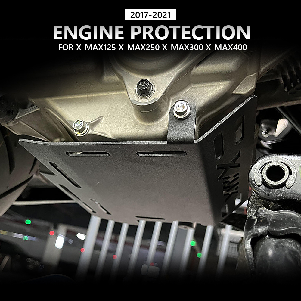 For YAMAHA XMAX 125 250 300 400 Skid Plate Engine Chassis Guard