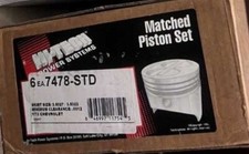Hi-tech 7478 Std Set Of 6 Pistons 173 Chevrolet Hi-tech 7478 Std Set Of 6 Pistons 173 Chevrolet