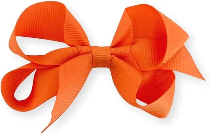 Ann Loren BNWT Girl’s Thanksgiving Outfit Chevron Pumpkin Dress Size 7-8 - Image 4 of 4