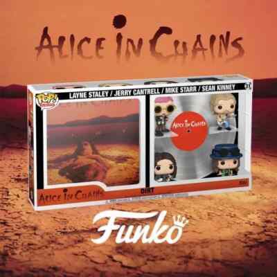 Funko Pop Vinyl ALICE in CHAINS - Dirt # 31 (Album Pack Funko Pop Vinyl ALICE in CHAINS - Dirt # 31 (Album Pack