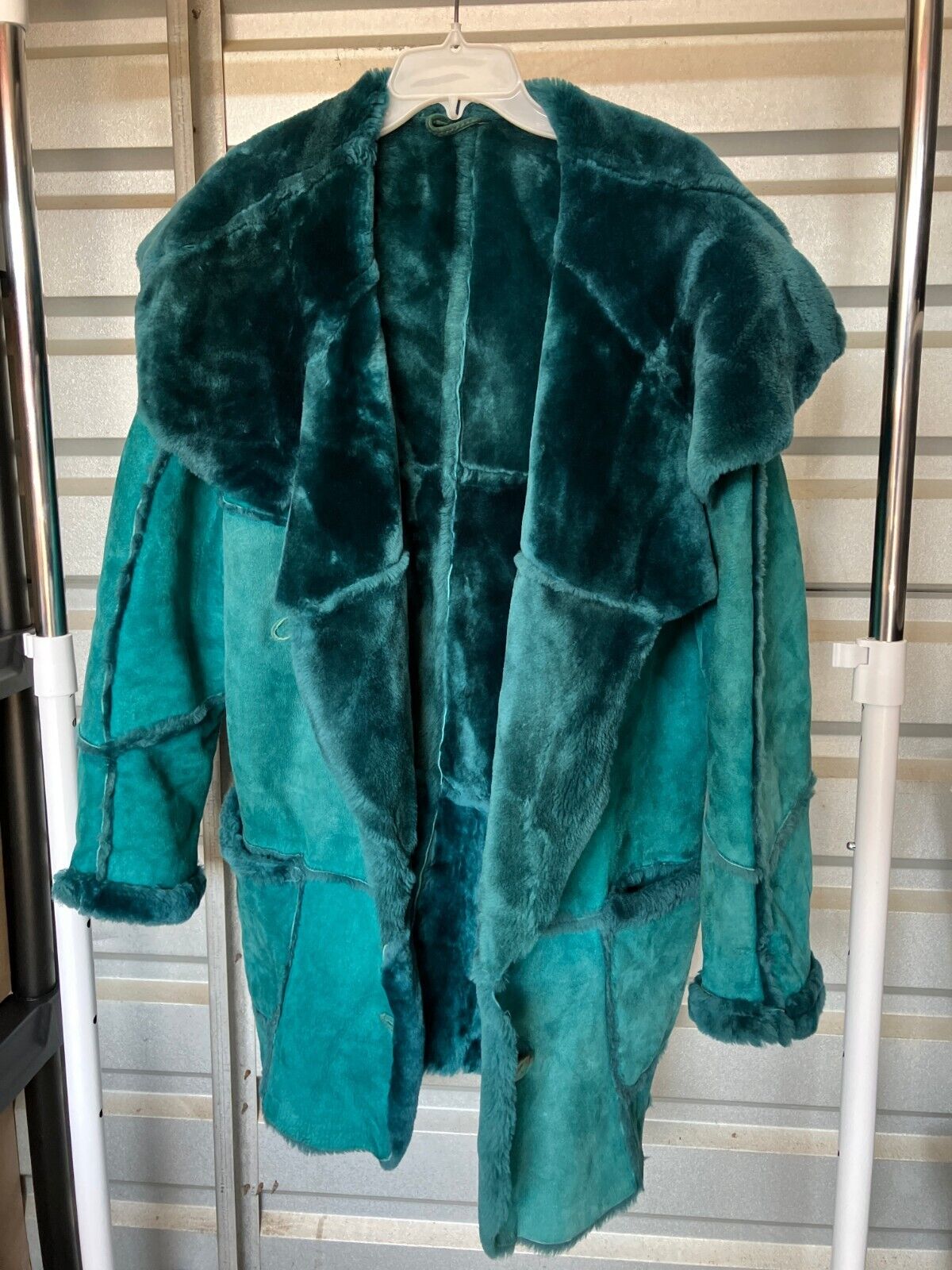 Toppolino Shearling Full Length Faux Fur Coat Wom… - image 2