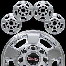 4 Chrome 11-19 Gmc Sierra 2500 3500 Hd 17 Alloy Wheel Skins Rim Covers Hub Caps 4 Chrome 11-19 Gmc Sierra 2500 3500 Hd 17 Alloy Wheel Skins Rim Covers Hub Caps
