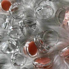 10 Empty Lip Balm Rings 1.5 ml DIY Cosmetic Containers 9680