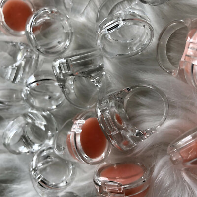 10 Empty Lip Balm Rings 1.5 ml DIY Cosmetic Containers 9680
