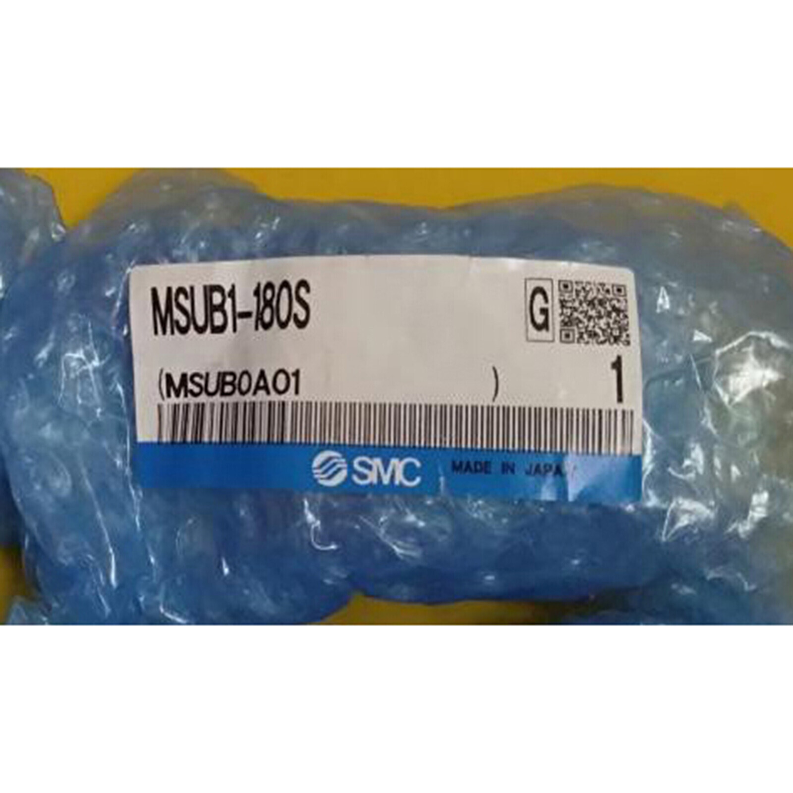 one New SMC MSUB1-180S Rotary   cylinder   #A6-37