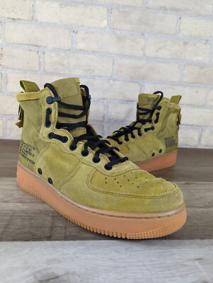 Nike SF Air Force 1 Mid Desert Moss 2018 Green Sneaker Nike Air Force 1 Mid  main image 4