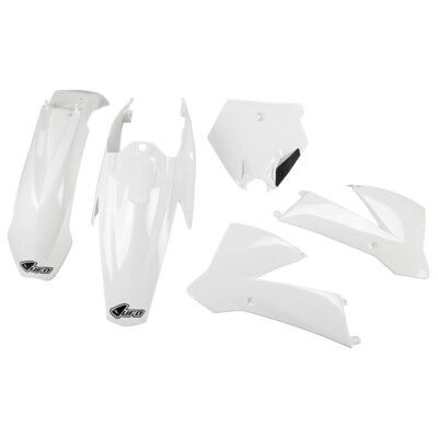 Garde-Boue Arriere Ufo Plast Pour Ktm Sx 85 2004 > 2012 Blanc