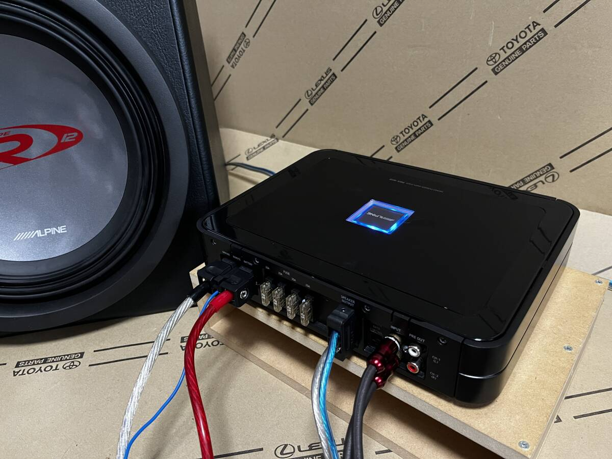 ALPINE AMP PDX-M12 1ch D class Power Amp Tested Used JP | eBay