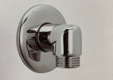 Wall shower Outlet Elbow Chrome Plated Brass