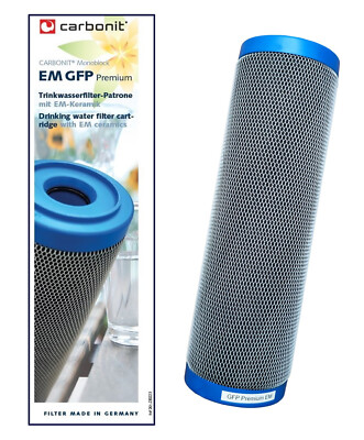 Neu: Wasserfilter GFP EM von Prime Inventions mit EM-Keramik und +55% Aktivkohle