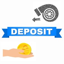 Depósito para turbocompresor viejo/roto.
