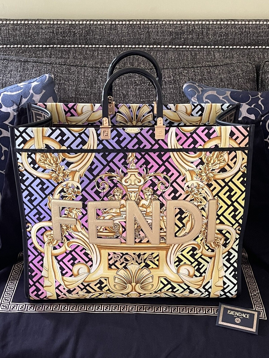 NWT Versace X Fendi Fendace Collaboration Sunshine Rainbow NWT Versace X Fendi Fendace Collaboration Sunshine Rainbow