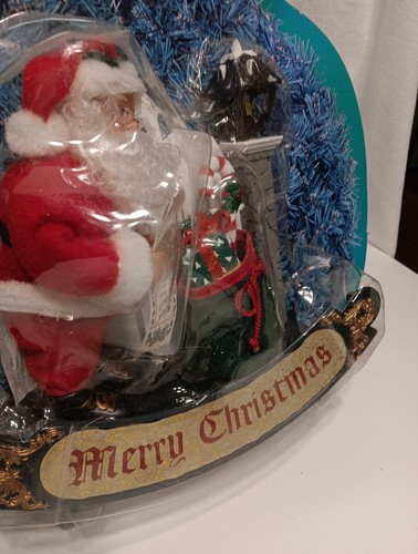 NOS Holiday Creations Corona Accento SACCO GIOCATTOLO di Babbo Natale Buon Natale - Foto 11 di 14