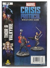 Marvel Crisis Protocol Thor Valkyrie Character Pack Miniatures Game New Asgard