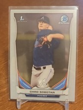 2014 Bowman Draft Chrome #CDP87 Chad Sobotka Braves NM-MT 