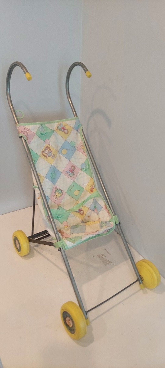 Vintage Coleco Cabbage Patch Kids Fold Up Umbrella Stroller 1980s