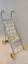 Vintage Coleco Cabbage Patch Kids Fold Up Umbrella Stroller 1980s