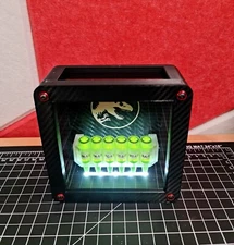 Jurassic Park prop replica light up display box