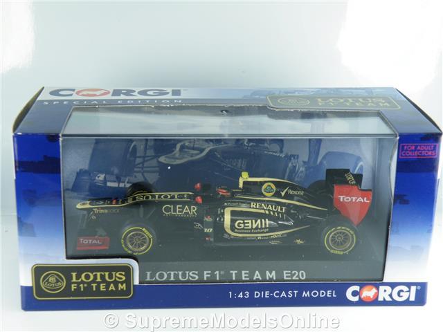 F1 Lotus Renault E20 1/43 2011ロマングロージャン LOTUS F1 TEAM ROMAIN GROSJEAN MODEL CAR CORGI CC56402 1:43