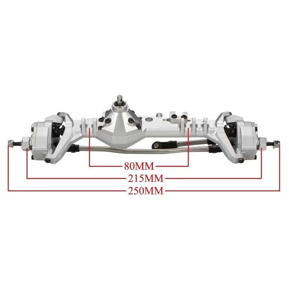 Metal Offset Portal Axle for 1/10 RC Crawler Car Axial Capra 1.9 UTB10 AXI03004 - Image 3 of 4