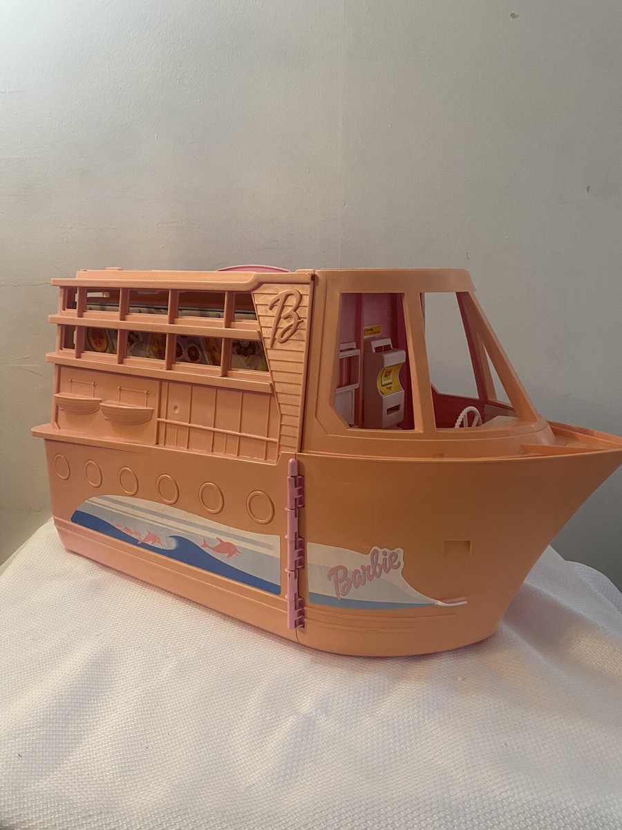 Barbie Dreams Boat Mattel 2002 - Bateau De Rêve Pour Poupées - Occasion