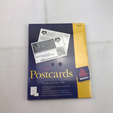 Avery Laser Postcards 100 Cards 4x6 5389 White