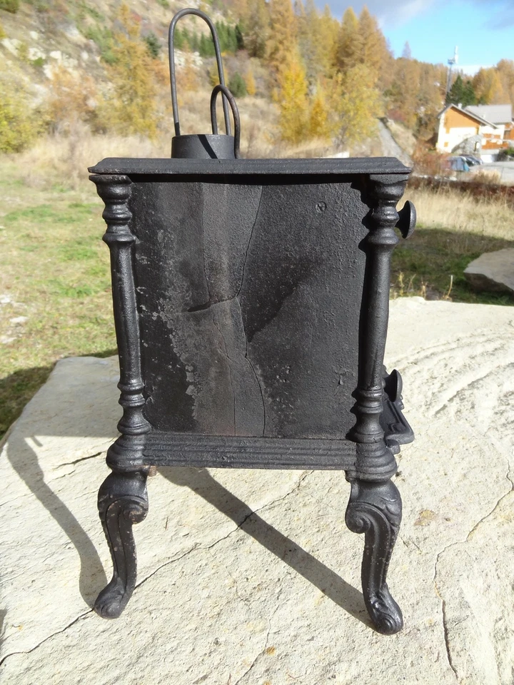 ancien jouet enfant 1900 gazinière cuisinière en fonte - Photo 3/4